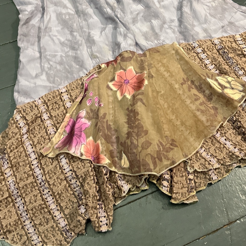 Forest Fairy Purple Lace Maxi Skirt - Picture 2 of 7